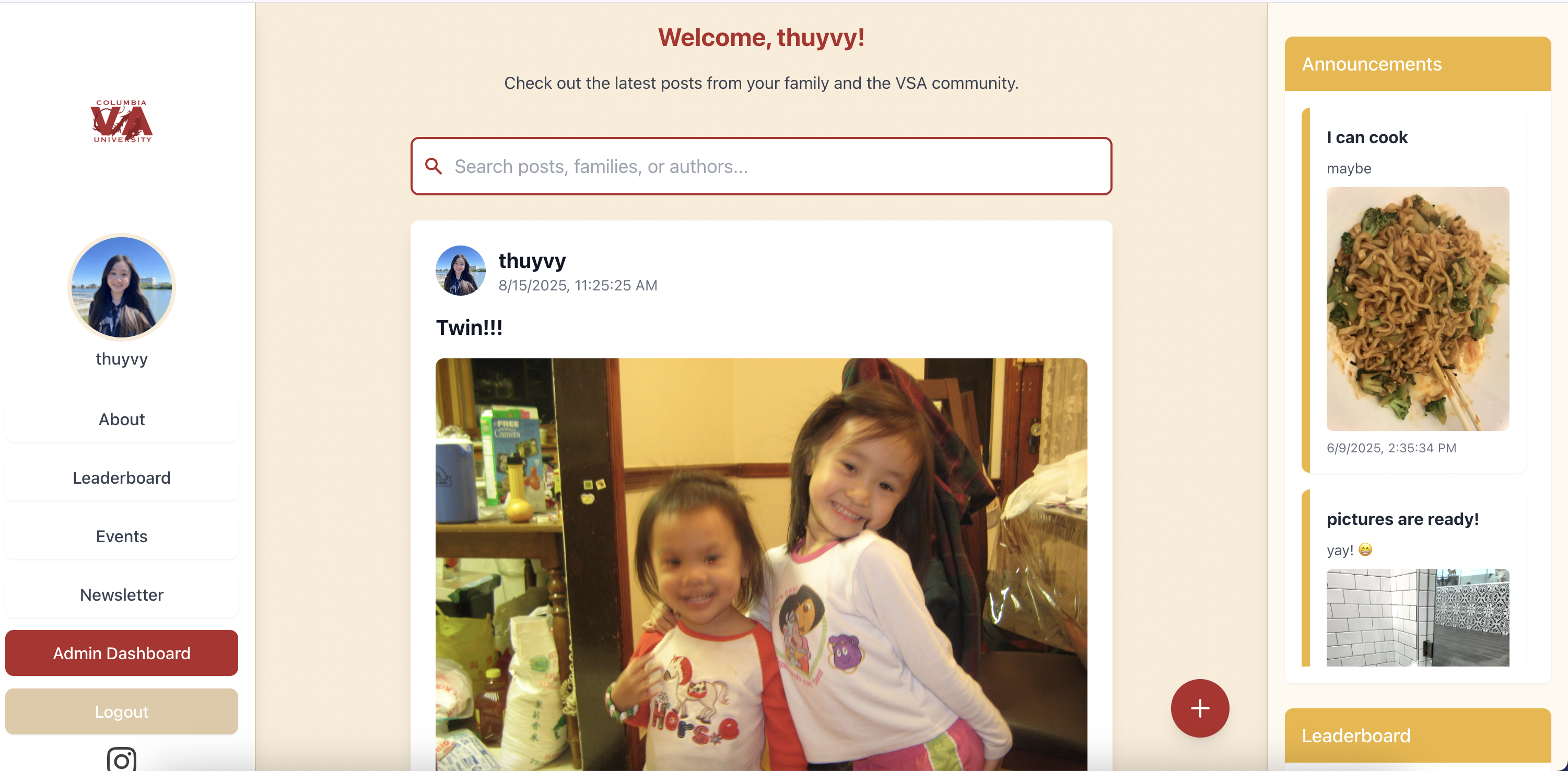 VSA Website